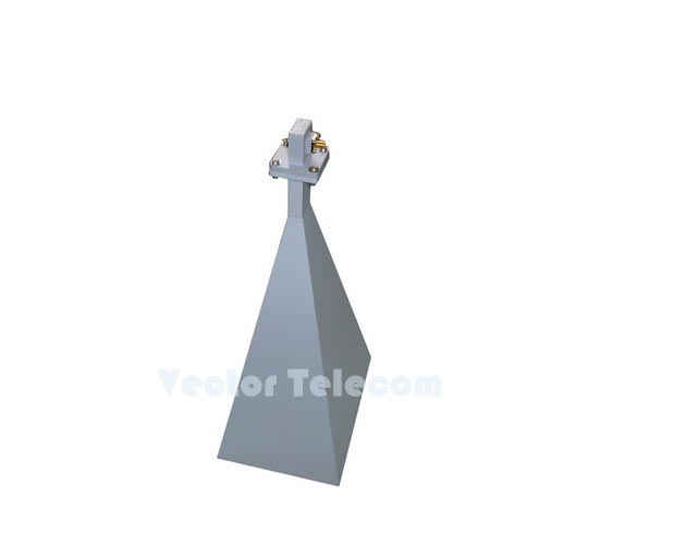 Standard Gain Horn Antenna with Coaxial Connector